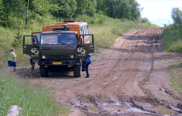 Спуск к р. Улс.